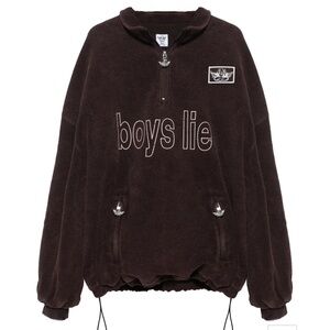 Boys lie half zip A1 crewneck